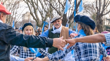"Vamos a tener una fiesta a todo folclore", dijo Gamba sobre el fin de semana