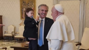 El Papa recibió al expresidente Alberto Fernández en el Vaticano