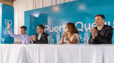 "Es el puerto con el municipio", aseguró Jimena López en su asunción como presidenta del Consorcio