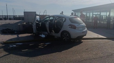 Chocaron un auto robado contra el Torreón del Monje: Un muerto y tres heridos