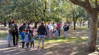 El municipio realizó una jornada de Educación Ambiental con el Jardín Nº 901