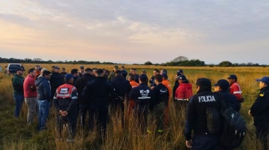 Se rastrillaron 12 mil hectáreas buscando a Loan y un mensaje da un giro a la causa