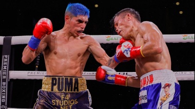 El Pumita Martínez se transformó en campeón mundial unificado supermosca