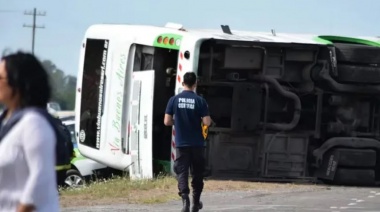 Accidente en Ruta 2: Micro Volcado Deja al Menos 15 Heridos