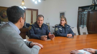 El Intendente brindó la bienvenida a Gabriela Santillán, nueva Jefa Departamental de la Policía