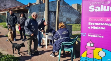 El CAPS "Fucile" fue sede de una exitosa jornada de Vacunación Antirrábica