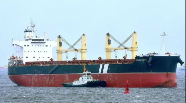 Buque quedó interdicto en Puerto Quequén por orden del Juzgado Federal