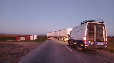 Ruta 228: madrugada trágica con un camionero muerto