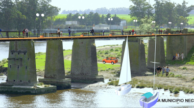 Proponen crear el “circuito de los tres puentes” en la ribera del río Quequén