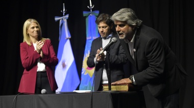 Polémica asunción: Kicillof le tomó juramento al nuevo Ministro de Trabajo