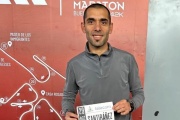 En la Maratón de Buenos Aires, Santibañez quebró el récord necochense