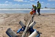 Por las playas de Las Toninas, Google conectó Argentina con Estados Unidos
