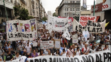 Docentes bonaerenses cierran la segunda jornada de paro contra el gobierno de Kicillof