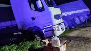 Accidente de un camionero necochense en Santa Fe: hallaron medicamentos y un polvo sospechoso, pero descartaron drogas