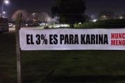 Coimas del 3%: escrachan a libertarios en Necochea en medio del escándalo que salpica a Karina Milei