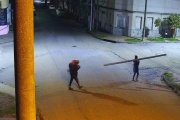 El accionar en conjunto entre Municipio y Policía permitió detener a dos personas en medio de un robo