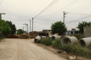 Amplian la red pluvial para llevar "una solución histórica" a una barriada necochense