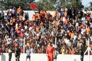 Cedió una tribuna de la cancha Rivadavia: varios heridos tras caer de 4 metros de altura