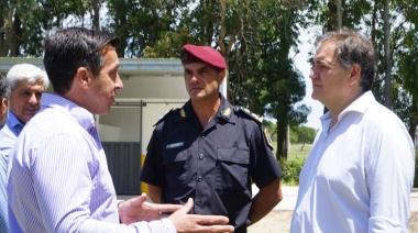 Rojas y el Ministro de Seguridad buscan fortalecer el COM y el Cuerpo de Caballería