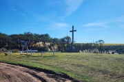 El municipio trabaja en la ribera para terminar de acondicionar el paseo del Vía Crucis