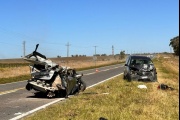 Dos jóvenes de 20 años murieron en un choque en la Ruta 3
