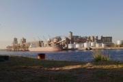 Puerto Quequén rozó el millón de toneladas de cereales exportadas