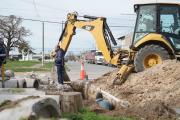Con mucho despliegue de personal, Obras Sanitarias trabaja a diario y lleva respuesta a los reclamos vecinales