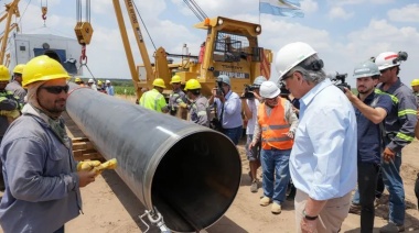 El Presidente participará online de la última soldadura del Gasoducto Néstor Kirchner
