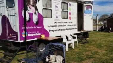 Los turnos para castrar mascotas en el Quirófano Móvil se deben solicitar telefónicamente