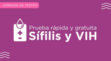 Organizan una jornada de testeo de sífilis y VIH