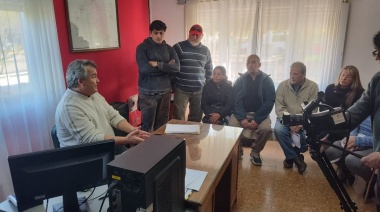 Informaron a vecinos de Juan N. Fernández sobre obras de reparación de las rutas 86 y 80