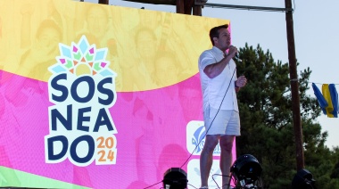 El Intendente brindó la bienvenida a miles de jóvenes scouts en el campamento Nacional