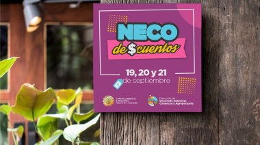 Llega #NecoDescuentos, con tres días de rebajas y promociones en comercios locales