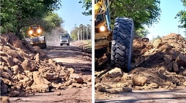 Las tareas de entoscado avanzan en distintos puntos de Necochea