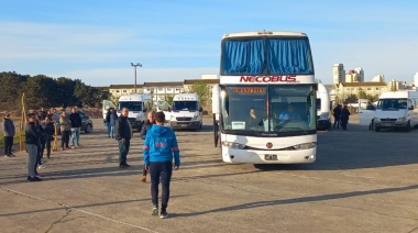 Ya salió la delegación que representará a Necochea en las finales de Mar del Plata