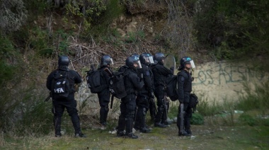 Al menos 12 detenidos mapuches en el desalojo de las fuerzas federales