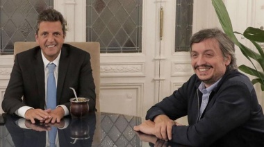 Massa arrancó su gira china con una reunión para reactivar represas santacruceñas