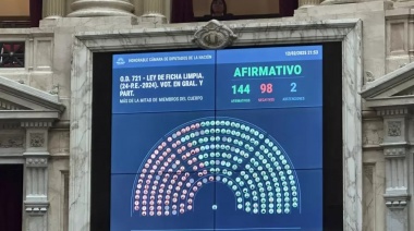 Diputados aprobó Ficha Limpia en una ajustada votación