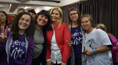 La Vicegobernadora llegó a Necochea para participar en Encuentro de Mujeres