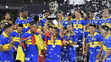 Boca se quedó con la Supercopa Argentina ante Patronato, con triplete de Benedetto
