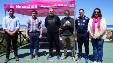 Pablo Meana presentó el 9⁰ Torneo de Vóley juvenil junto al Intendente