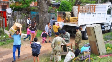 El Río Uruguay sigue creciendo y hay más de 1.500 personas afectadas en Concordia