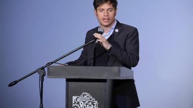 Kicillof presentó el proyecto urbanístico Sans Souci y llenó de obras a Tandil