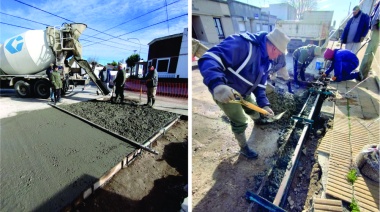 El municipio sigue con las tareas de bacheo en distintos puntos de la ciudad