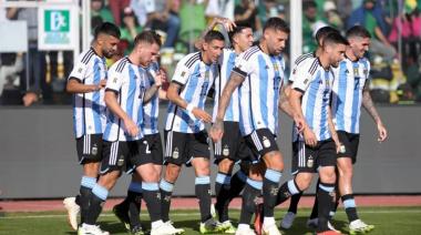 Sin Messi, la Selección goleó a Bolivia en La Paz