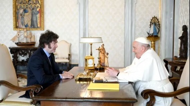 Javier Milei y el papa Francisco estuvieron reunidos por más de una hora