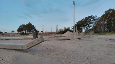 El avance de obra de la Pista de Atletismo Municipal ya llega al 70%