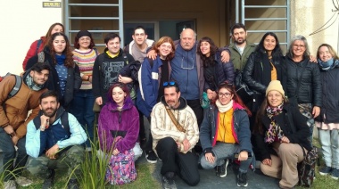 Estudiantes de la Escuela Provincial de Arte visitaron la Dirección de Cultura