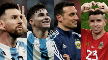 Messi, Julián Álvarez, Scaloni y Dibu Martínez fueron nominados al premio The Best