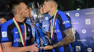 Con un golazo de Lautaro Martínez, Inter aplastó a Milan y se consagró